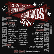 Load image into Gallery viewer, 26-27 Silsbee Tigers Cheer Roster Shirts **Order by 6/30