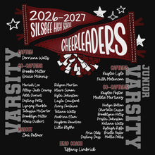 Load image into Gallery viewer, 26-27 Silsbee Tigers Cheer Roster Shirts **Order by 6/30
