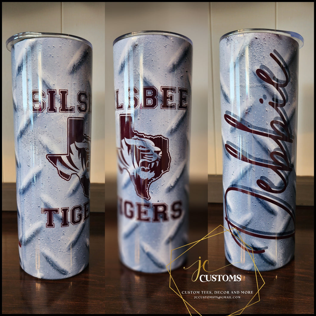 Metal Tigers Tumbler