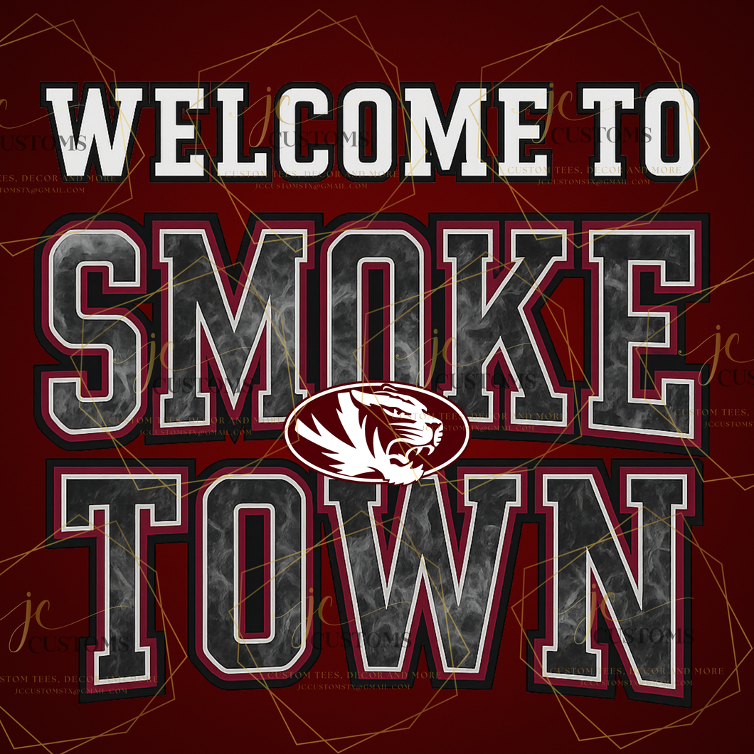 WELCOME TO SMOKETOWN LOGO